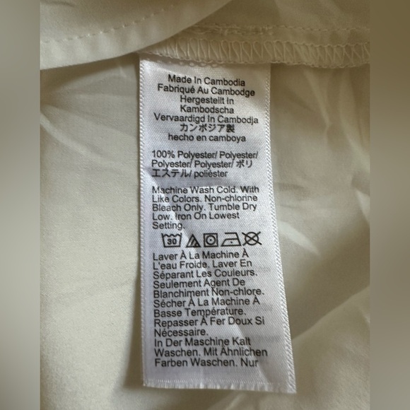 J Crew Womens XXL Sleeveless V-neck Popover Top in Marine Salt Ivory(j)10 - Picture 8 of 10